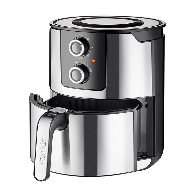 Unold 58655 Dviguba karšto oro gruzdintuvė 5 L 1400 W Juoda, nerūdijantis plienas