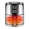 Unold 58655 Dviguba karšto oro gruzdintuvė 5 L 1400 W Juoda, nerūdijantis plienas