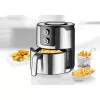 Unold 58655 Dviguba karšto oro gruzdintuvė 5 L 1400 W Juoda, nerūdijantis plienas