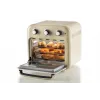 Ariete 4632 Oro gruzdintuvė ir orkaitė Vintage, 1400W, 2viename, Talpa 16L, Priedai, Laikmatis 60 min., Dvigubas stiklas, Smėlio spalva