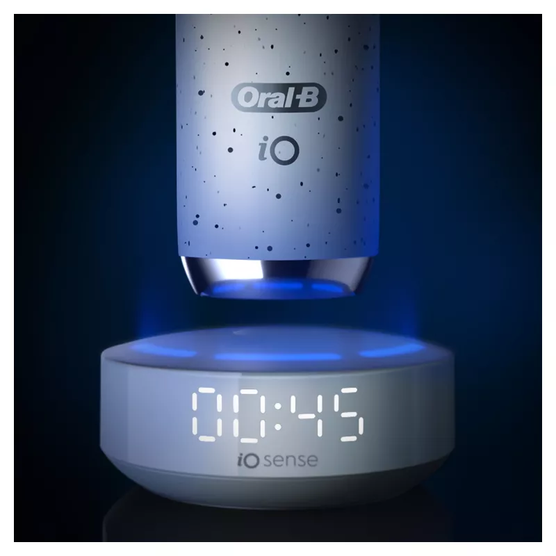 Oral-B iO Series 10 suaugusiųjų sukamoji-osciliuojanti dantų šepetėlis Baltas
