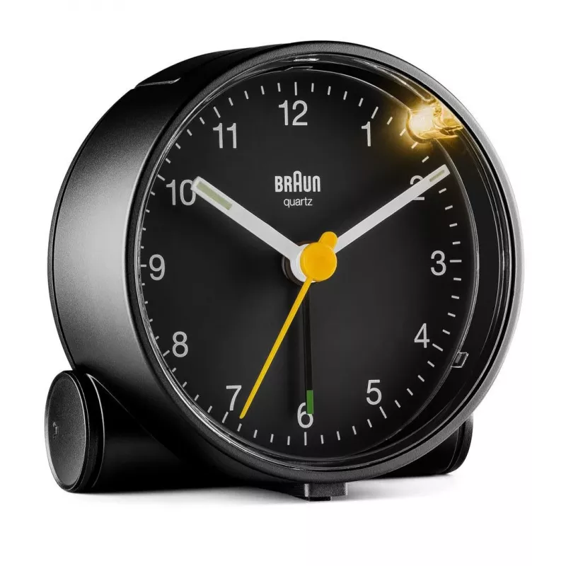 Braun BC01B kvarcinis žadintuvas juodas