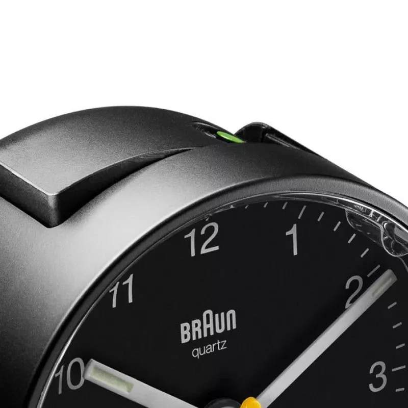 Braun BC01B kvarcinis žadintuvas juodas