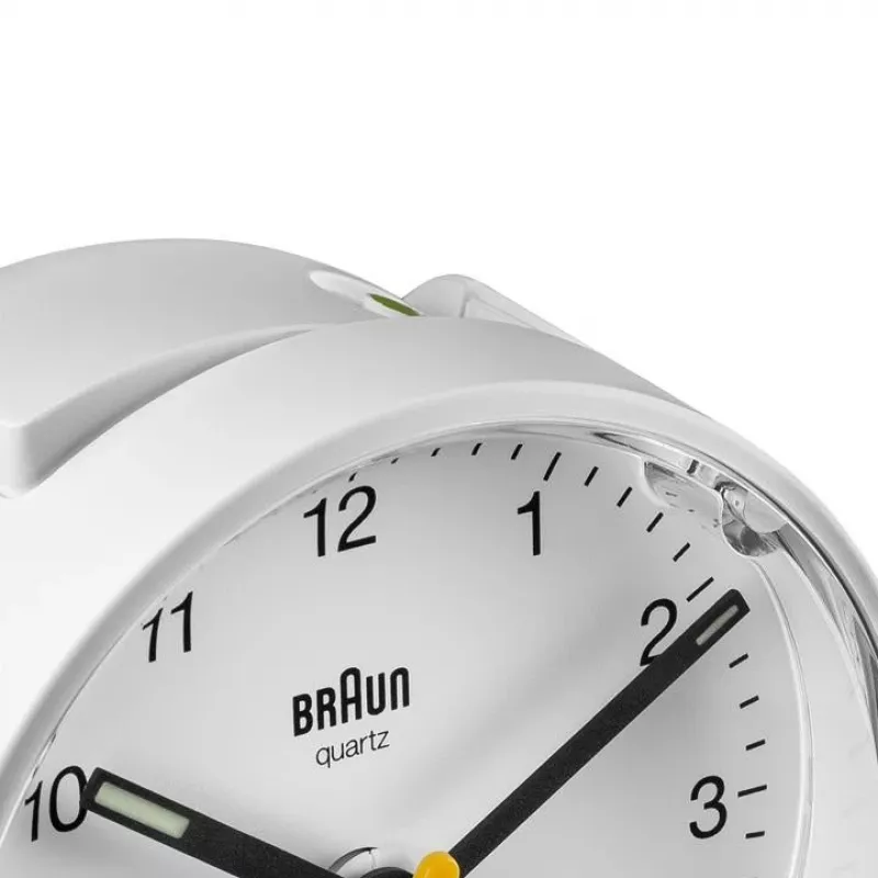 Braun BC01W kvarcinis žadintuvas baltas