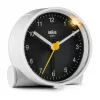 Braun BC01WB kvarcinis žadintuvas juodas, baltas