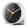 Braun BC01WB kvarcinis žadintuvas juodas, baltas