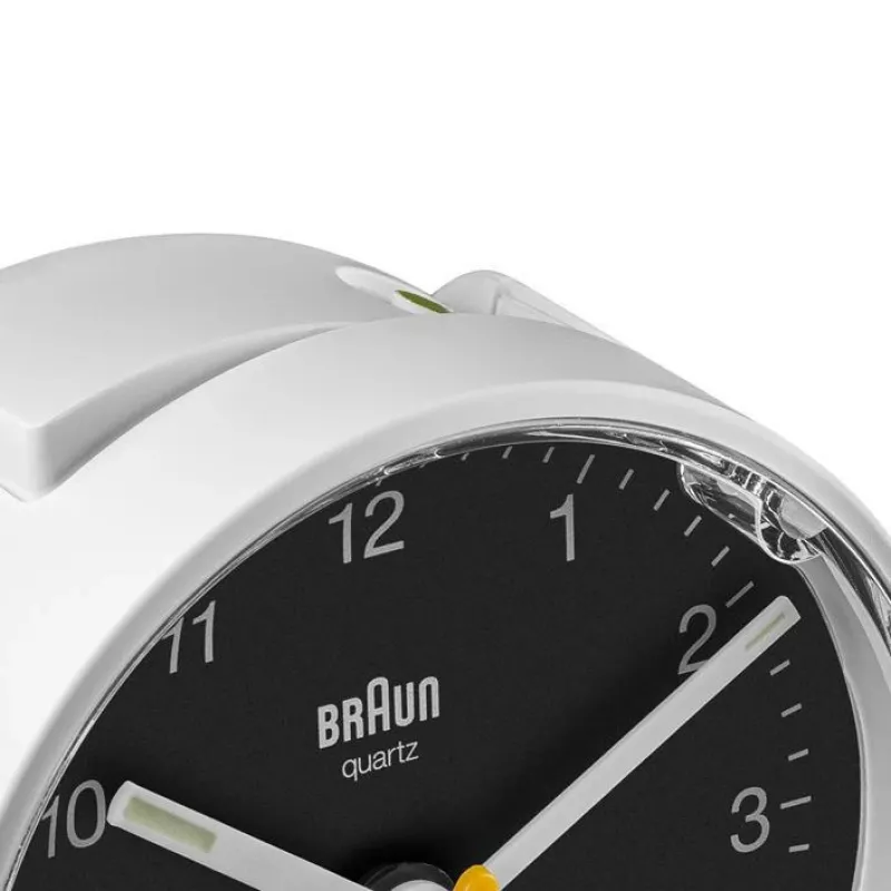 Braun BC01WB kvarcinis žadintuvas juodas, baltas