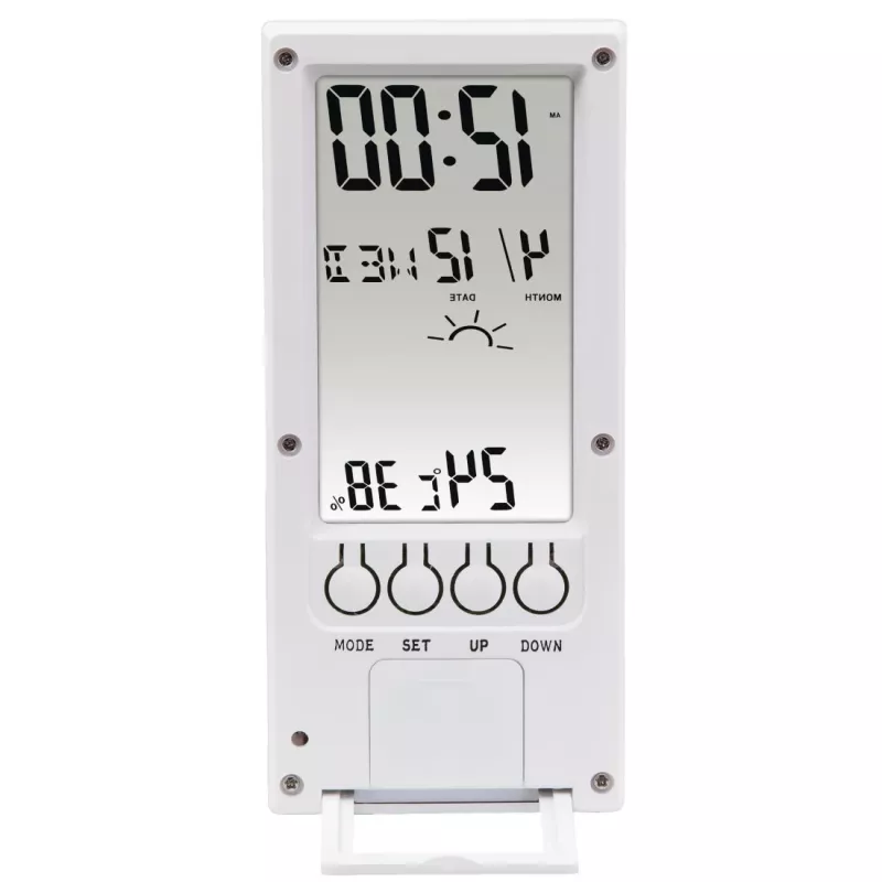 Hama TH-140 elektroninis patalpų termometras su drėgmės matavimu, balta