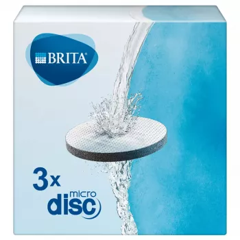 BRITA MicroDisc vandens filtro diskas, kokoso anglis, dalelės ≥15 µm, 3 vnt.