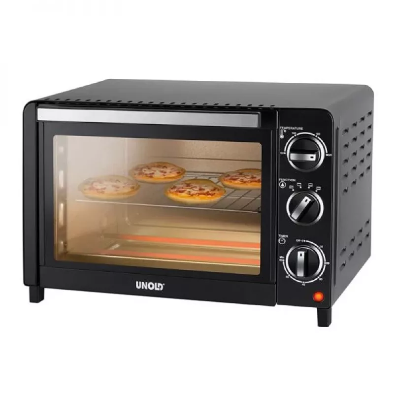 Mini elektrinė orkaitė Unold 68875 Allround 18 L, 1200 W, juoda