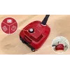 Bosch Serie 4 BGD38RD1H būgninis dulkių siurblys, 600 W, 4 L dulkių maišas, sausas valymas, raudonas