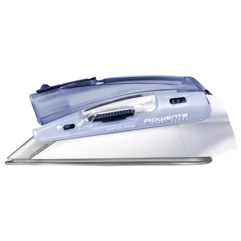 Rowenta DA1510F1 kelioninis lygintuvas su garo funkcija, Microsteam 200 padas, 1000 W, mėlyna, balta