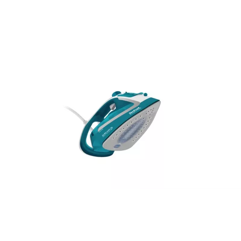 Tefal EasyGliss Plus FV5737 sausas ir garinis lygintuvas su Durilium padu, 2500 W, turkio ir baltos spalvos