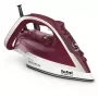 Tefal Ultimate Pure FV6810 garinis lygintuvas 2800 W raudonas, sidabrinis