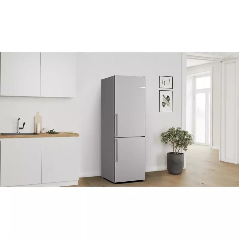 Šaldytuvas su šaldikliu Bosch Serie 4 KGN36VICT 321 L nerūdijantis plienas