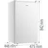 Šaldiklis vertikalus Gorenje F39EPW4, 61 L, baltas