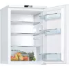 Šaldytuvas Bosch Serie 2 KTR15NWEB, laisvai pastatomas, 134 L, baltas, H850×W560×D580 mm, energijos klasė E