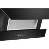 Bomann DU 7607 G pakabinamas gartraukis, 60 cm, 302 m³/h, 68 dB, aliuminio filtras, LED, išorinis/recirkuliacinis, juodos spalvos
