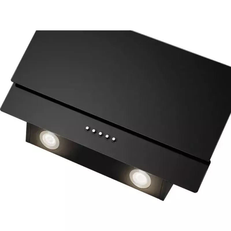 Bomann DU 7607 G pakabinamas gartraukis, 60 cm, 302 m³/h, 68 dB, aliuminio filtras, LED, išorinis/recirkuliacinis, juodos spalvos