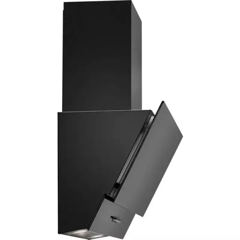 Bomann DU 7607 G pakabinamas gartraukis, 60 cm, 302 m³/h, 68 dB, aliuminio filtras, LED, išorinis/recirkuliacinis, juodos spalvos