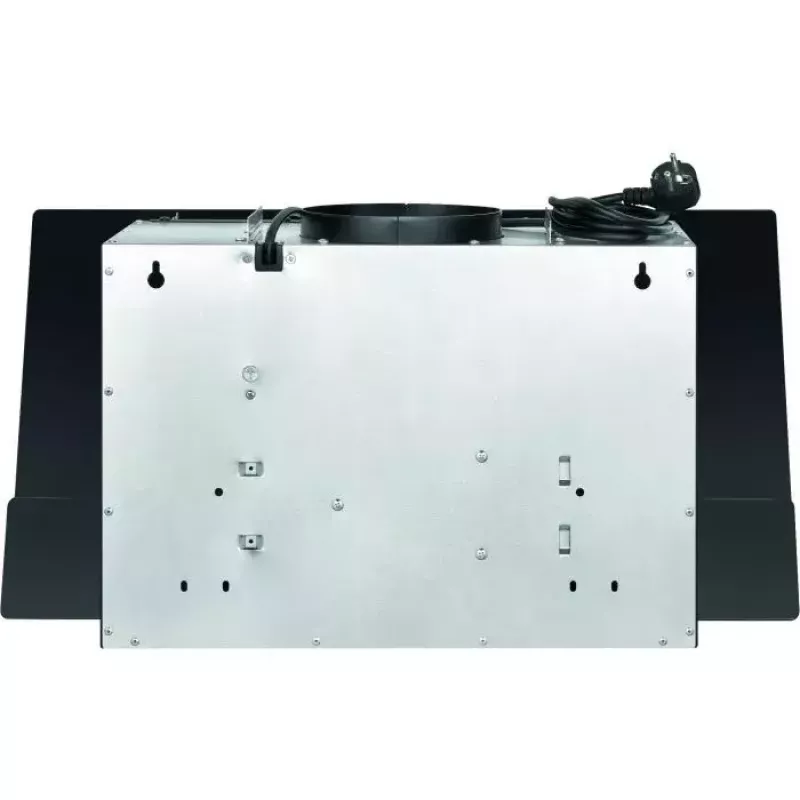 Bomann DU 7607 G pakabinamas gartraukis, 60 cm, 302 m³/h, 68 dB, aliuminio filtras, LED, išorinis/recirkuliacinis, juodos spalvos