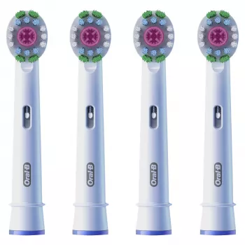 Šepetėlių galvutės Oral-B 860960 4 vnt., balti keičiamieji antgaliai
