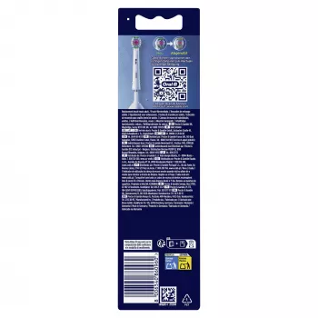 Šepetėlių galvutės Oral-B 860960 4 vnt., balti keičiamieji antgaliai