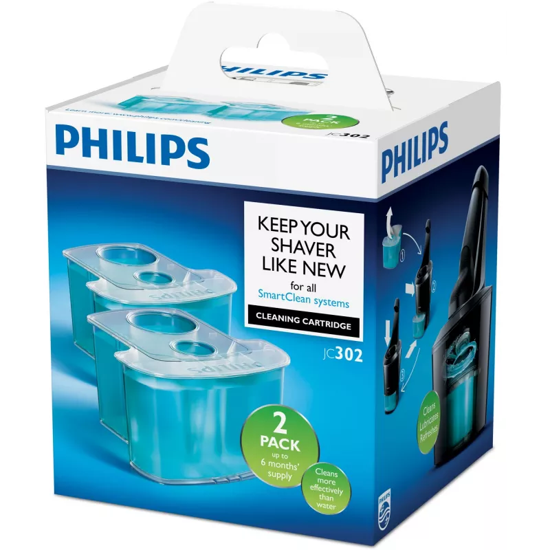 Valymo kasetė Philips JC302/50 2 vnt. Dvigubo filtro sistema