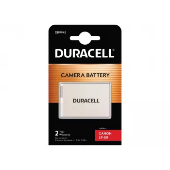 Duracell akumuliatorius fotoaparatui – Canon LP-E8 pakaitalas, 1020 mAh, 7,4 V, ličio jonų (Li-Ion)