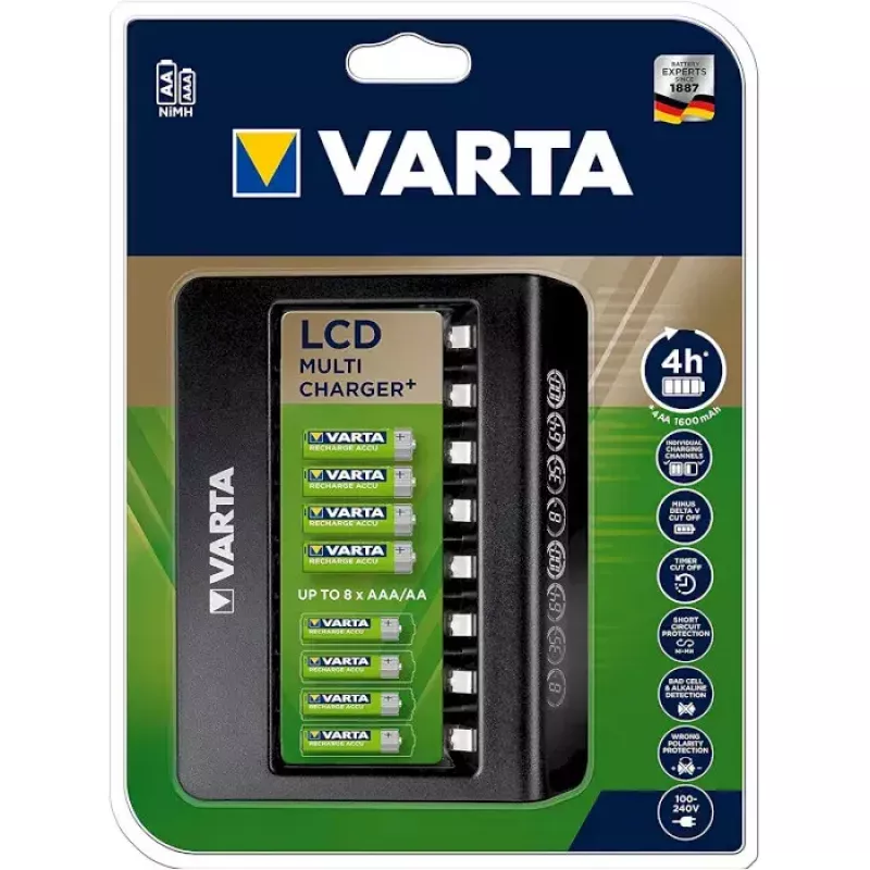 Varta LCD Multi Charger+ įkroviklis