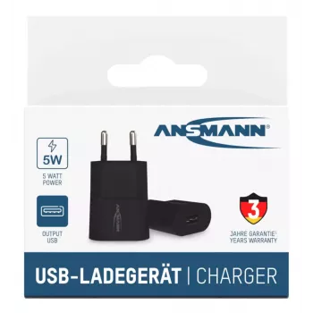 Įkroviklis Ansmann HC105 Universal Juodas AC Vidaus