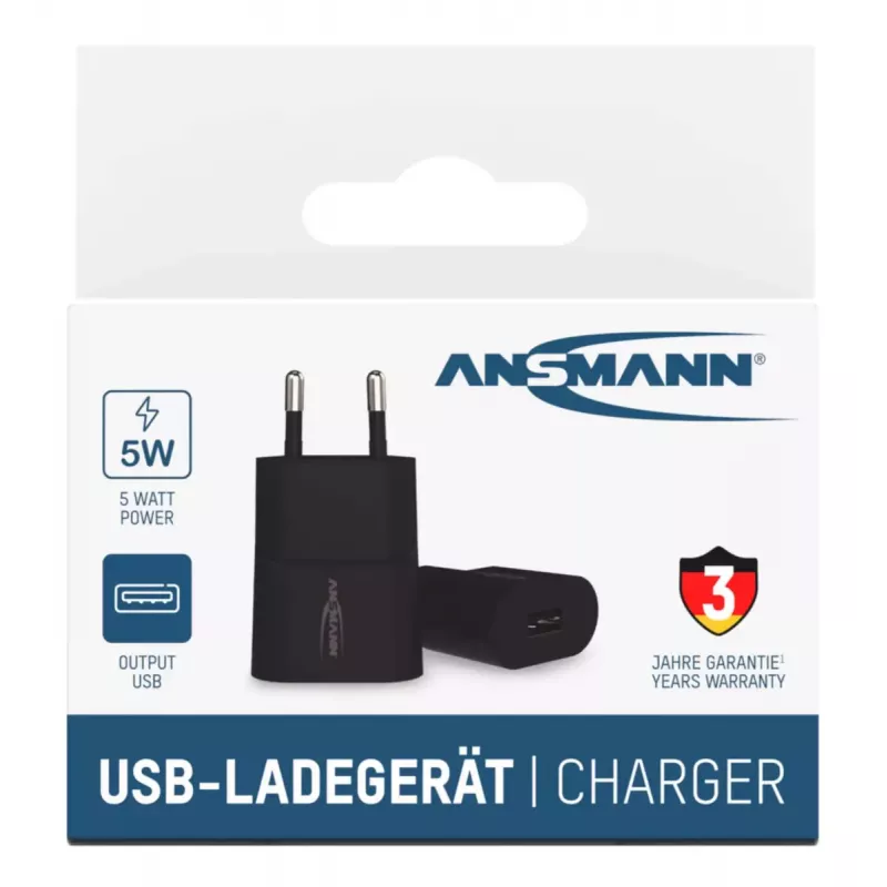 Įkroviklis Ansmann HC105 Universal Juodas AC Vidaus