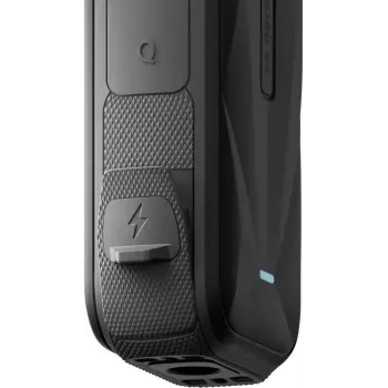 Apsauginis dangtelis Insta360 X5 USB-C įkrovimo prievadui – atsparus orams, juodas, 26,2×15,1×9,5 mm