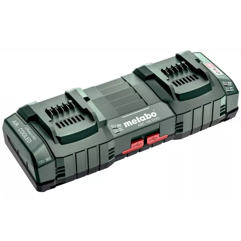 Baterijų įkroviklis Metabo 627495000 Universal AC Ličio jonų Žalias