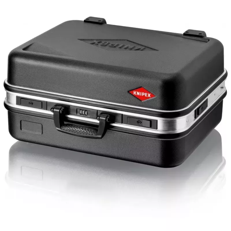 Dėžė įrankiams Knipex BIG Twin Toolbox Aliumininė Juoda