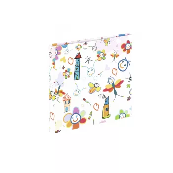 Hama Kritzelkratzel nuotraukų albumas Įvairiaspalvis 30 lapų 15 x 15 cm