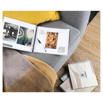 Hama Watercolor fotoalbumas žalias 100 lapų 10x15 spiralinis įrišimas