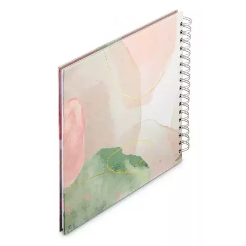 Hama Watercolor fotoalbumas žalias 100 lapų 10x15 spiralinis įrišimas