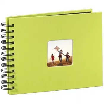 Hama fotoalbumas Žalia 50 lapų 10x15 spiralinis įrišimas