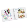 Fotoalbumas Hama 00007293 Baltas spiralinis įrišimas 280x240 mm
