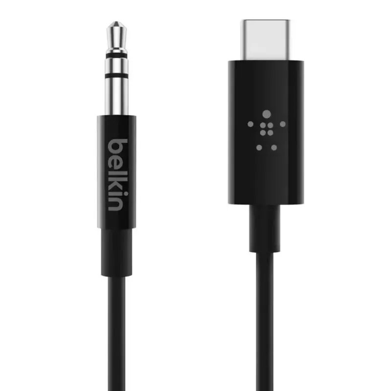 Garso laidas Belkin RockStar 3.5mm su USB-C jungtimi