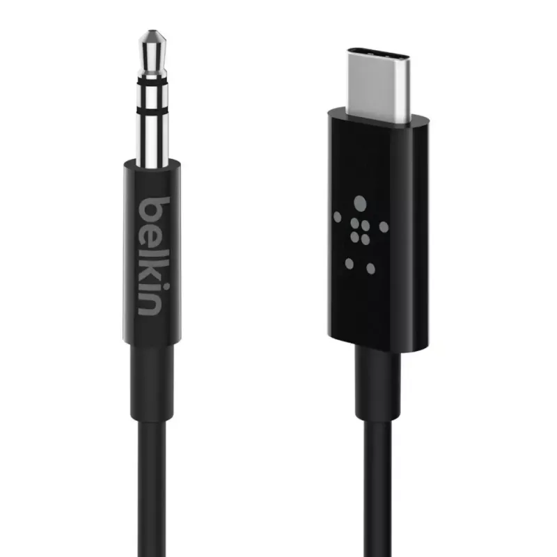 Garso laidas Belkin RockStar 3.5mm su USB-C jungtimi