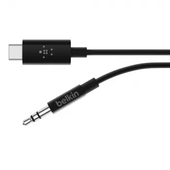 Garso laidas Belkin RockStar 3.5mm su USB-C jungtimi