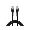 Conceptronic ETTA01B20 USB C-C PD 3.0 greito įkrovimo laidas 2 m, 20V 5A, 480 Mbps, E-Mark