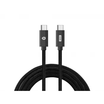 Conceptronic ETTA03B12 USB C-C PD 3.1 240W greito įkrovimo laidas 1,2m, 48V 5A, 480Mbps, E-Mark