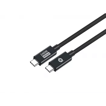 Conceptronic ETTA04B20 USB 4.0 Gen 3 C-C PD 3.1 240W laidas 2m, 48V 5A, 40Gbps, E-Mark