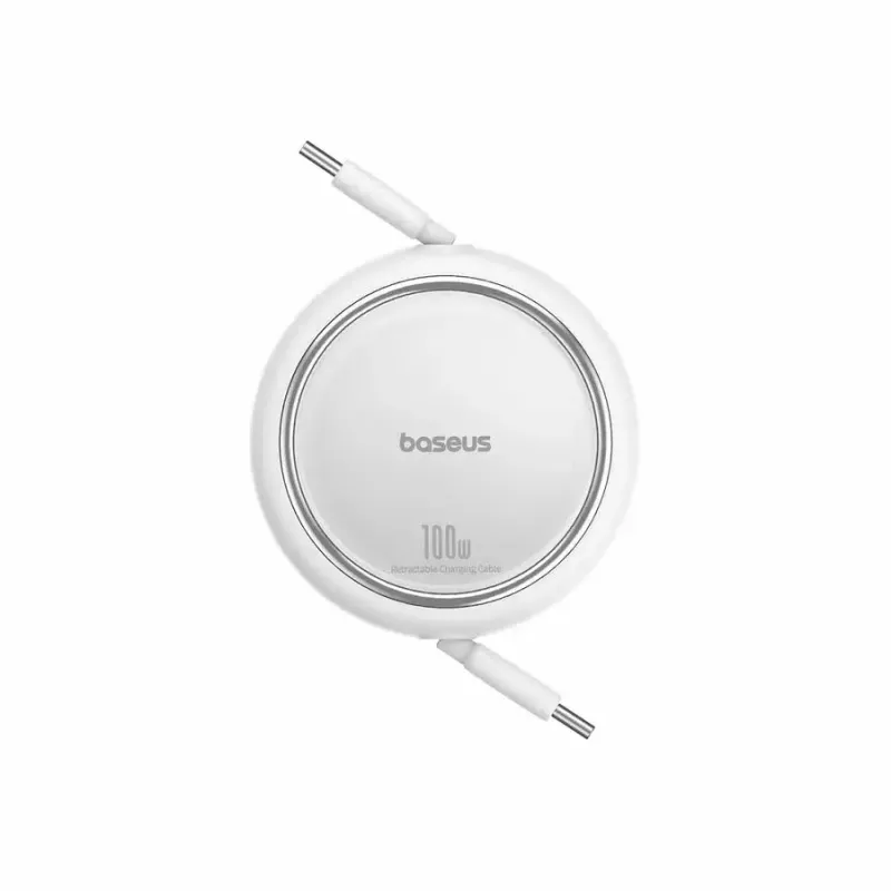 USB-C laidas Baseus Free2Pull 1m baltas