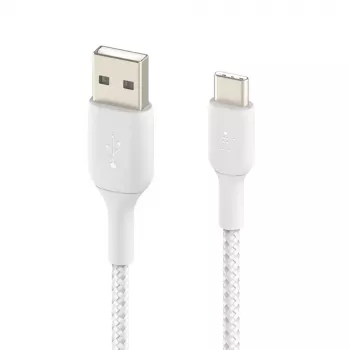 USB laidas Belkin CAB002BT3MWH 3 m USB A USB C baltas