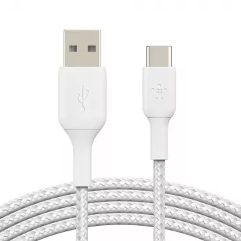 USB laidas Belkin CAB002BT3MWH 3 m USB A USB C baltas