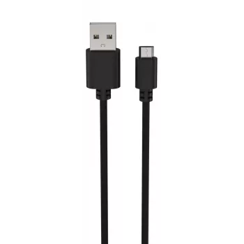 USB kabelis Ansmann 1700-0129 1m USB A Micro-USB B juodas